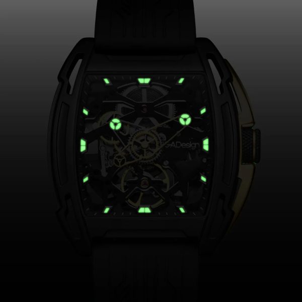 בחושך שעון לגבר CIGA-design-Automatic-Skeleton-Watch-·-Edge-Exploration