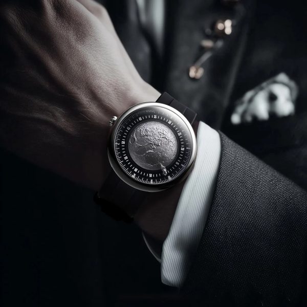שעון לגבר CIGA-design Automatic Watch Moon Walker Edition