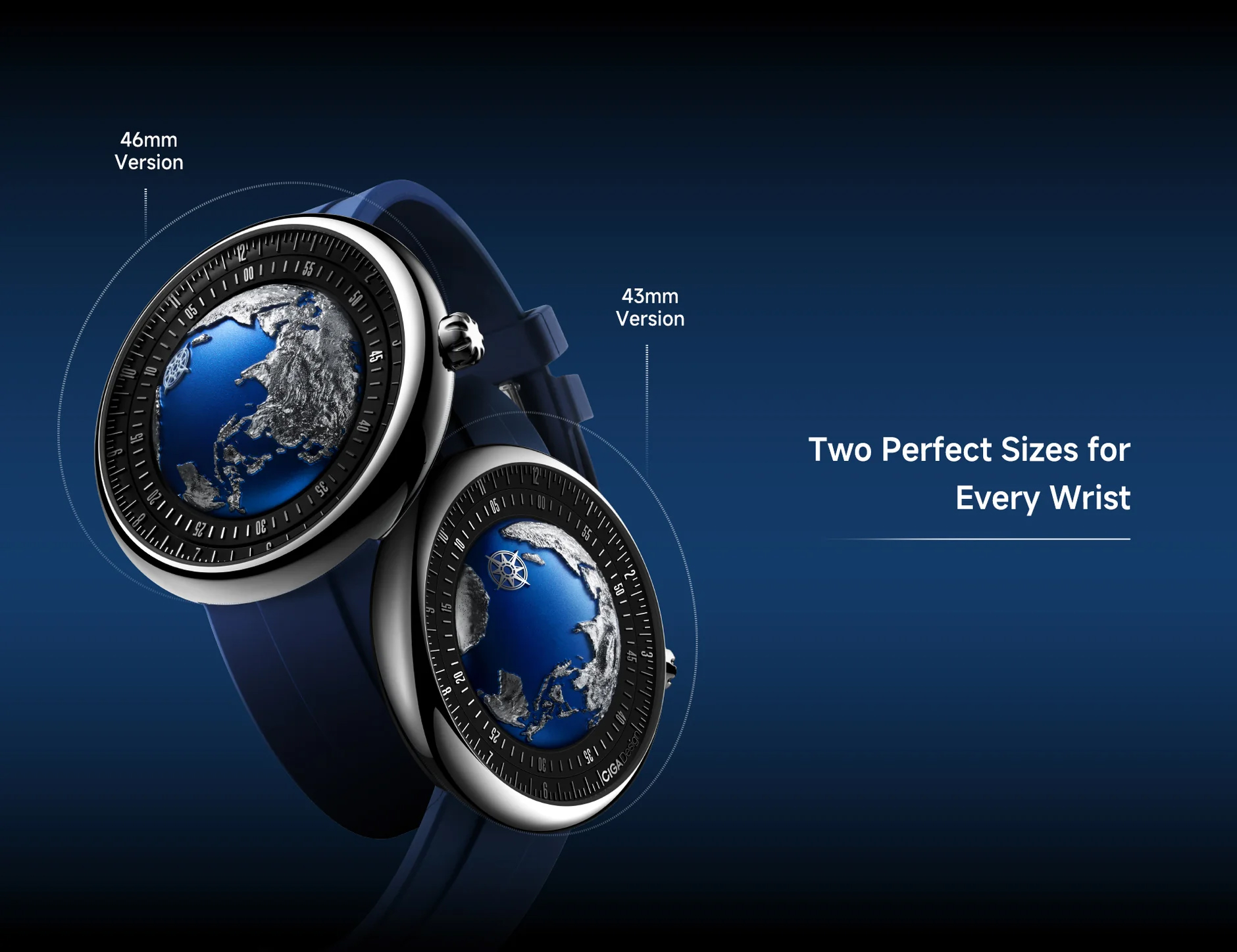 שעון לגבר Blue Planet II Atlantic Ocean-Inspired Automatic 