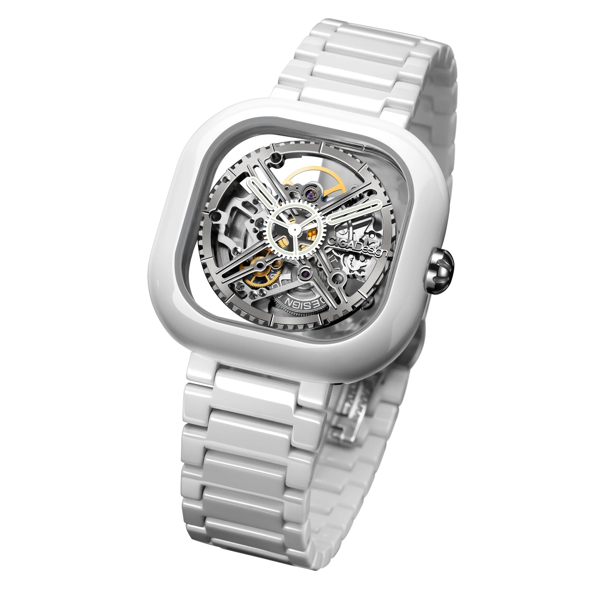 שעון CIGA Design Y Series · Eastern Jade - White Mechanical Watch