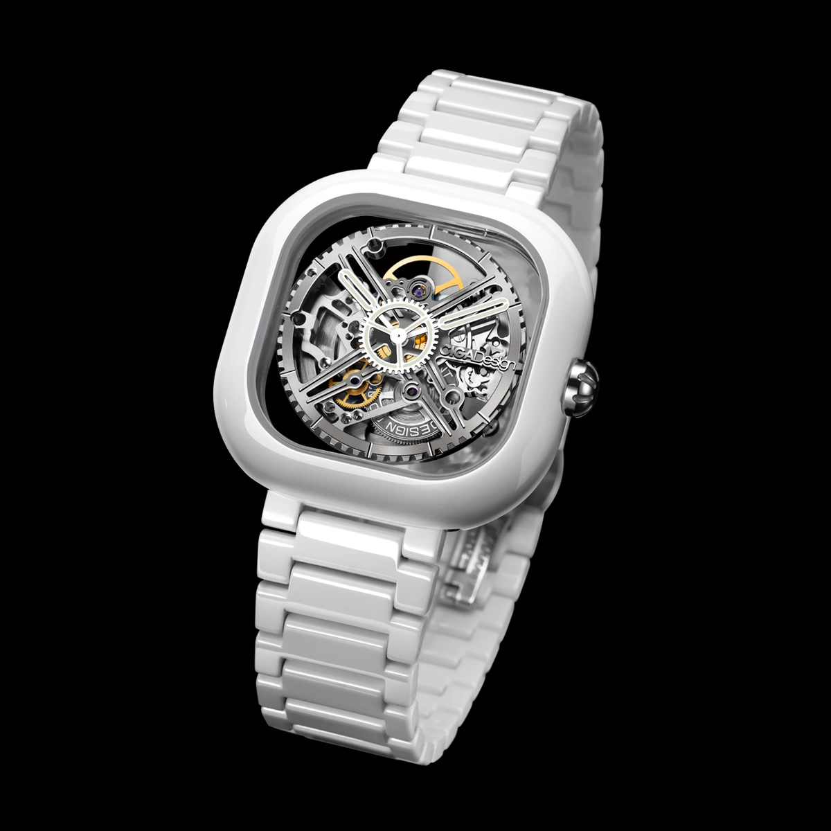 שעון CIGA-design-Mechanical-Watch-Eastern-Jade-white