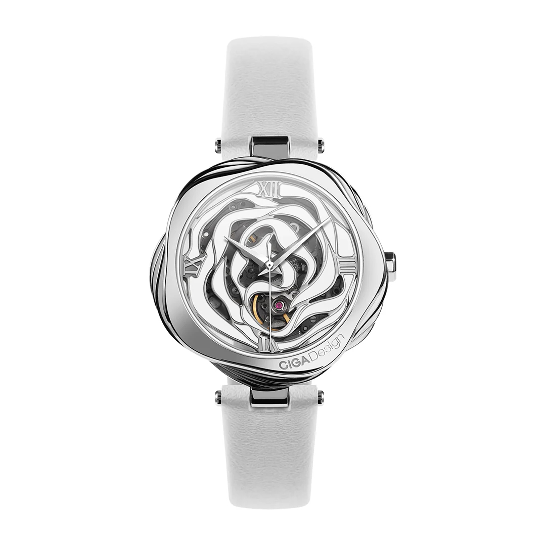 שעון לאישה CIGA Design R-Series Denmark Rose Automatic Watch